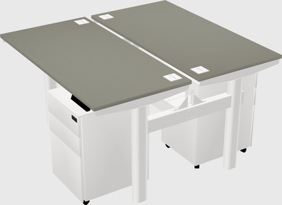 Shared electric desk
