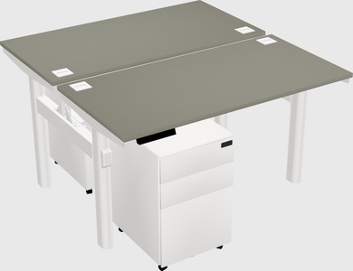 Shared electric desk