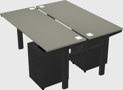 Shared electric desk