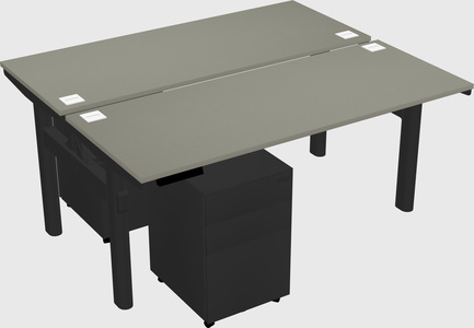 Shared electric desk