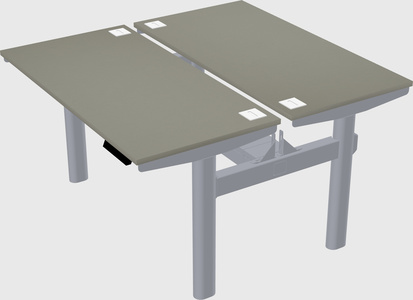 Shared electric desk