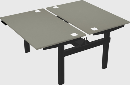 Shared electric desk