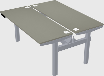 Shared electric desk