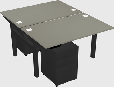 Shared electric desk