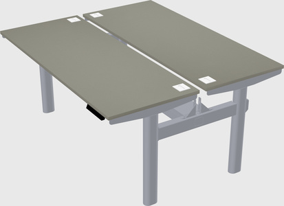 Shared electric desk