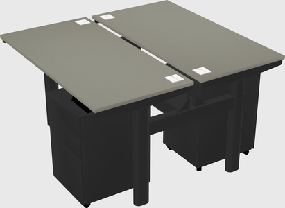 Shared electric desk