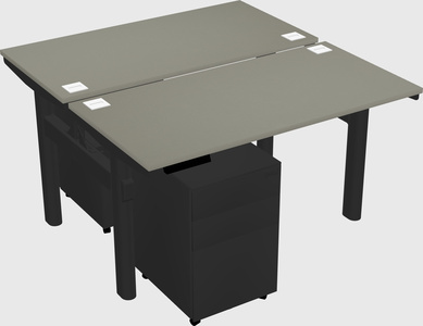 Shared electric desk