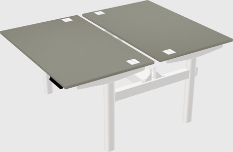 Shared electric desk