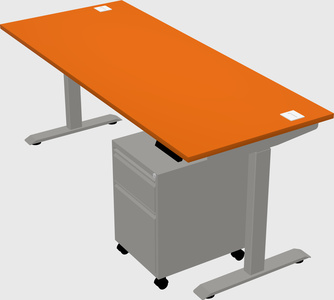Height-adjustable desk - grade 3