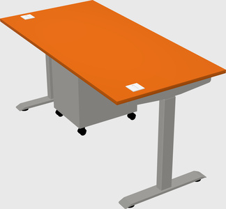 Height-adjustable desk - grade 3