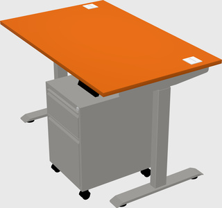 Height-adjustable desk - grade 3
