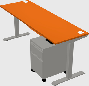 Height-adjustable desk - grade 3