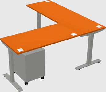Height-adjustable desk - grade 3