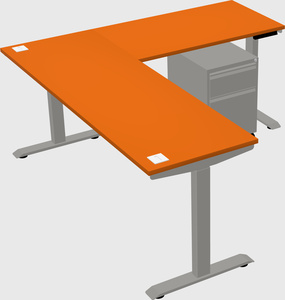 Height-adjustable desk - grade 3