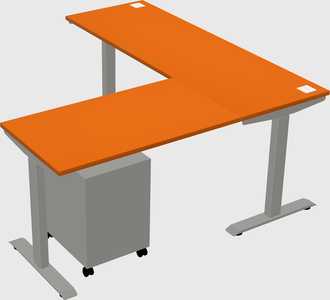 Height-adjustable desk - grade 3