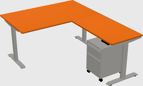 Height-adjustable desk - grade 3