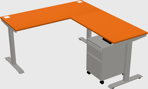 Height-adjustable desk - grade 3