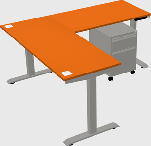 Height-adjustable desk - grade 3