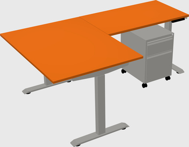 Height-adjustable desk - grade 3
