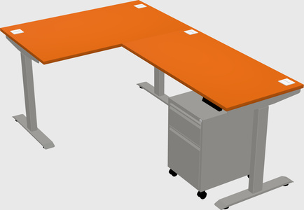 Height-adjustable desk - grade 3