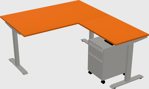 Height-adjustable desk - grade 3