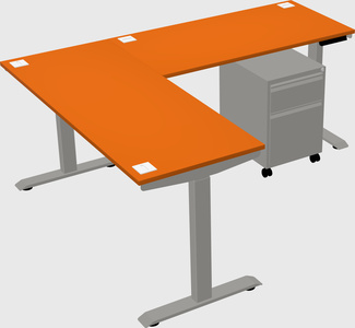 Height-adjustable desk - grade 3