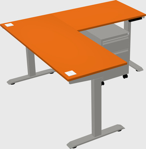 Height-adjustable desk - grade 3