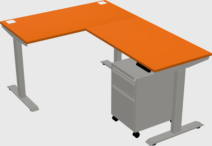 Height-adjustable desk - grade 3