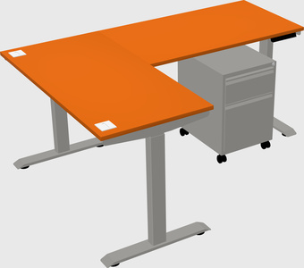 Height-adjustable desk - grade 3