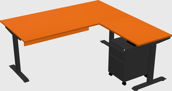 Height-adjustable desk - grade 3