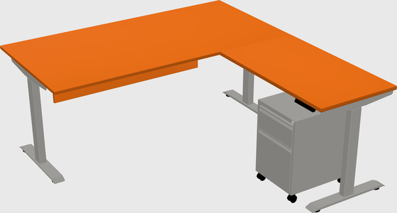 Height-adjustable desk - grade 3