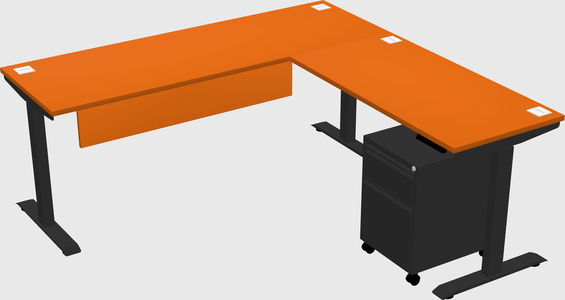 Height-adjustable desk - grade 3