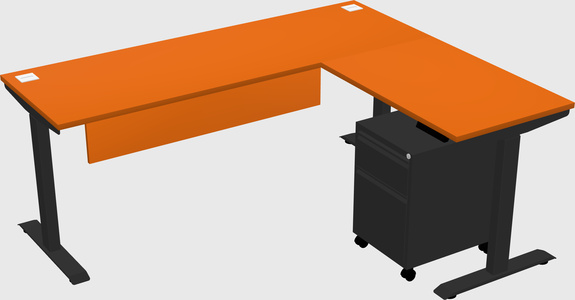Height-adjustable desk - grade 3