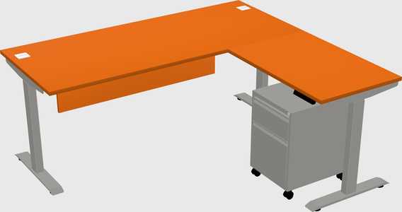 Height-adjustable desk - grade 3