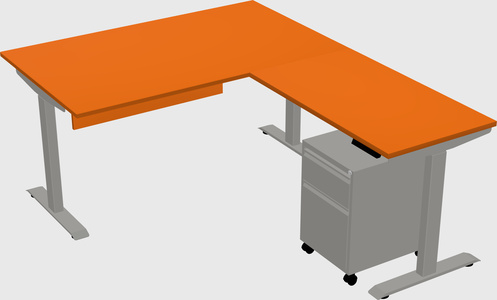 Height-adjustable desk - grade 3