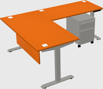 Height-adjustable desk - grade 3