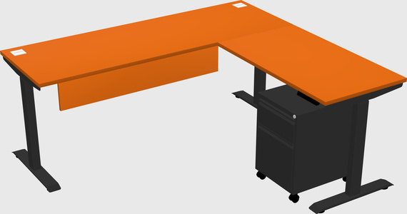 Height-adjustable desk - grade 3