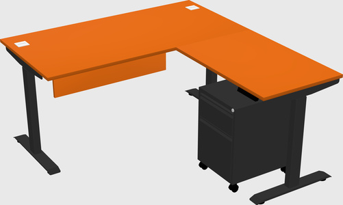 Height-adjustable desk - grade 3