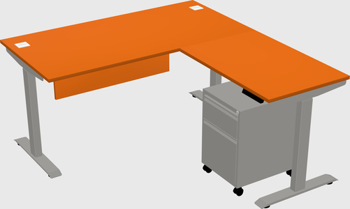 Height-adjustable desk - grade 3