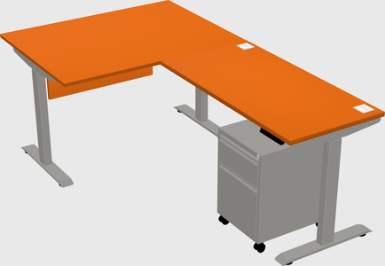 Height-adjustable desk - grade 3