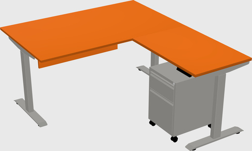 Height-adjustable desk - grade 3