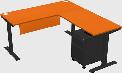 Height-adjustable desk - grade 3