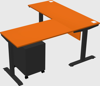 Height-adjustable desk - grade 3