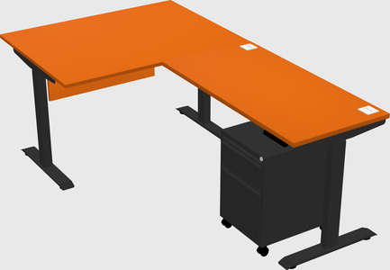 Height-adjustable desk - grade 3