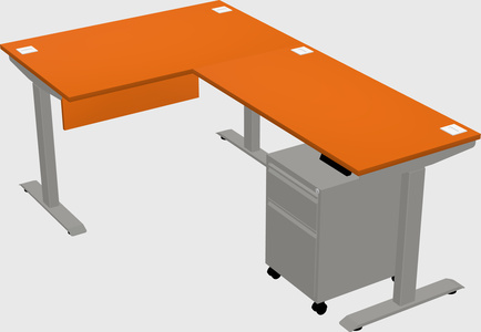 Height-adjustable desk - grade 3