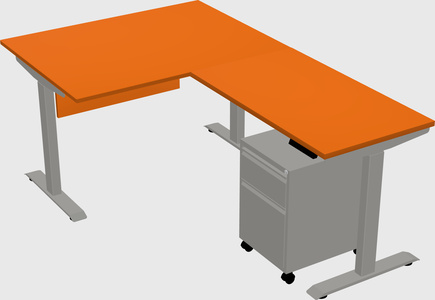 Height-adjustable desk - grade 3