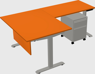 Height-adjustable desk - grade 3