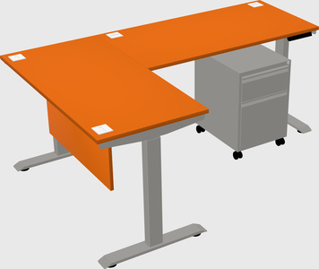 Height-adjustable desk - grade 3