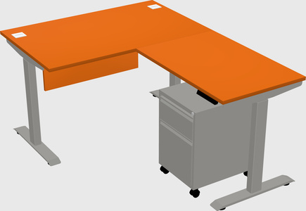 Height-adjustable desk - grade 3