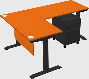 Height-adjustable desk - grade 3